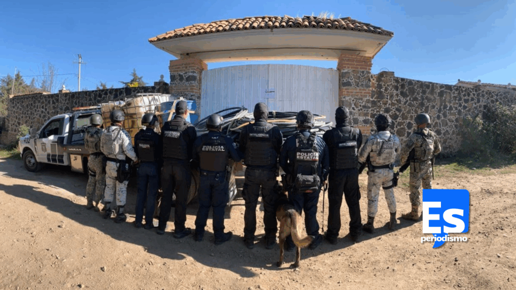 Desmantelan punto de almacenamiento