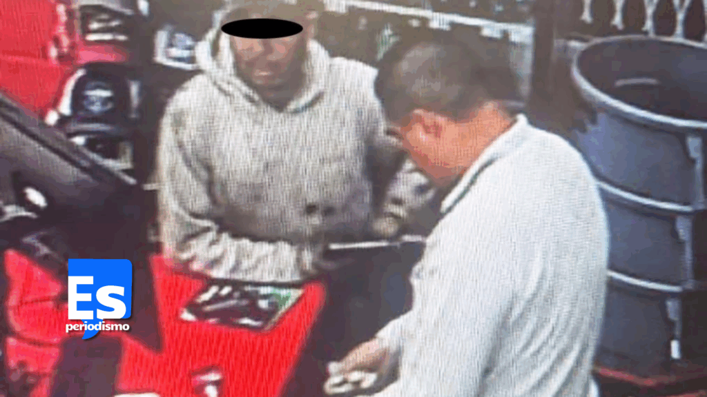 Solitario se aventó a robar