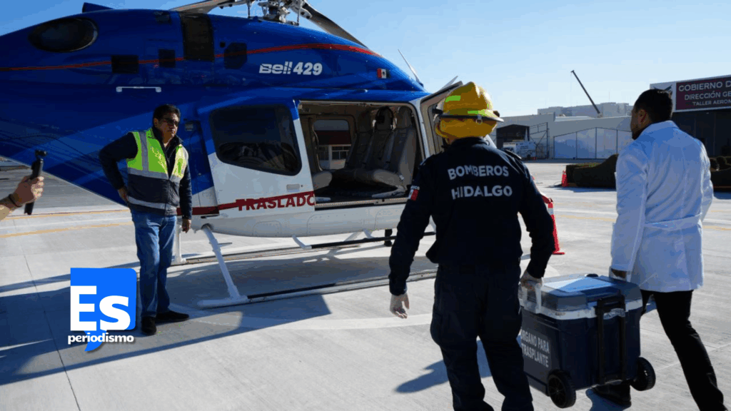 Exitosas donación y traslado de órganos