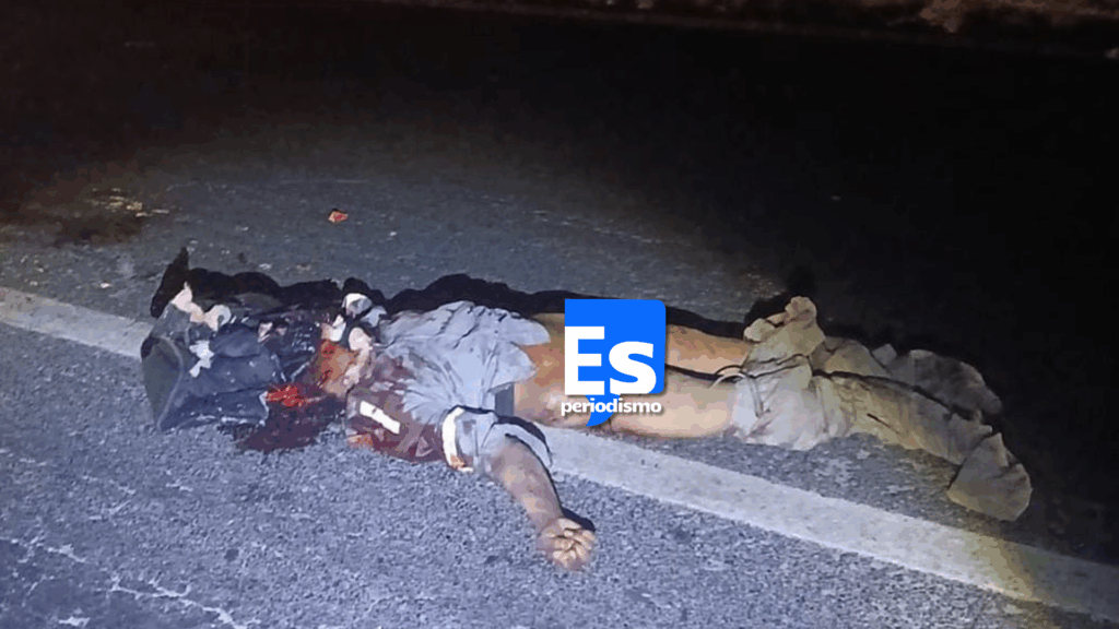 Muere arrollado y destrozado