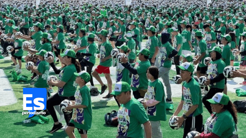 Hazaña histórica en el zócalo