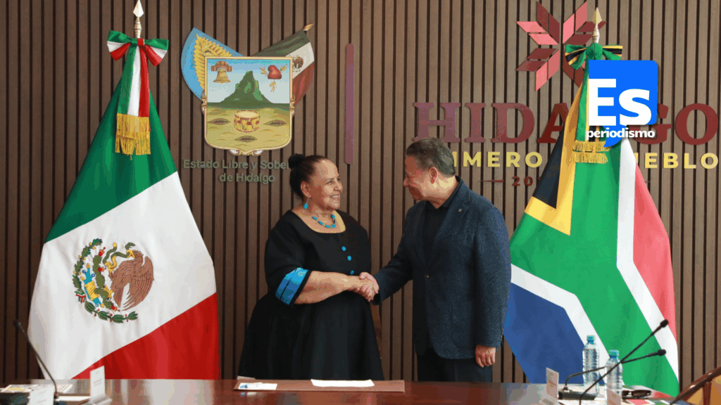 El balón une a Hidalgo con Sudáfrica