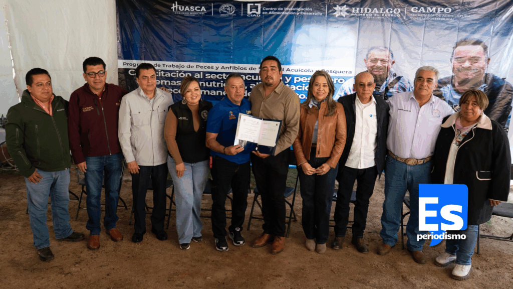 Huasca fortalece producción acuícola
