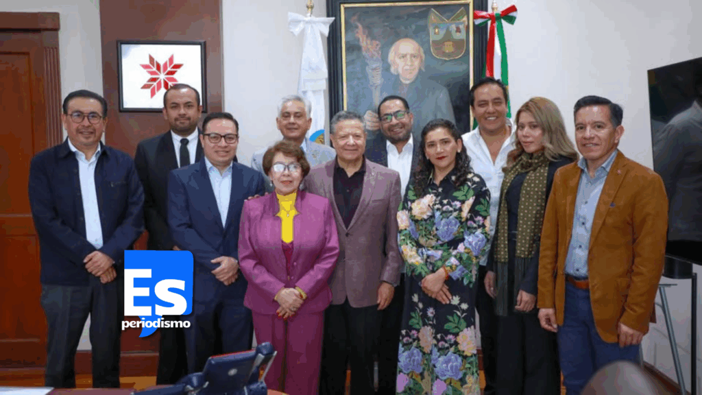 “Hoy sostuvimos una reunión con el nuevo Consejo Directivo de la Canaco Servytur Pachuca, con quienes compartimos una visión común: generar más oportunidades, respaldar a quienes emprenden y consolidar un crecimiento económico con beneficios reales para la gente”, se lee. Menchaca concluyó: “Seguimos trabajando en equipo, con rumbo y resultados”.