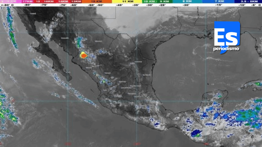 Rachas de viento lluvias fuertes