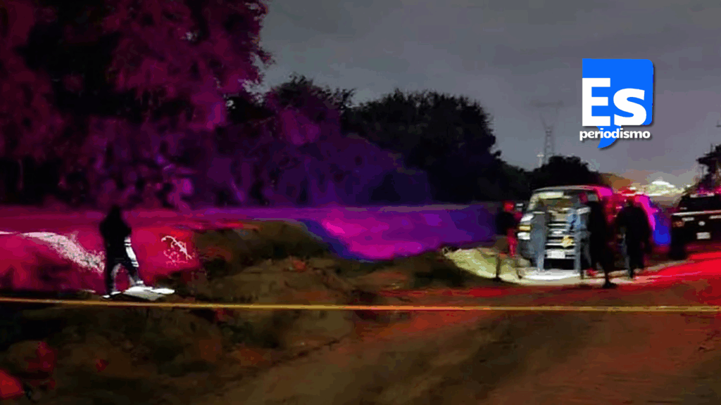 Tiraron cuerpo a un canal de riego