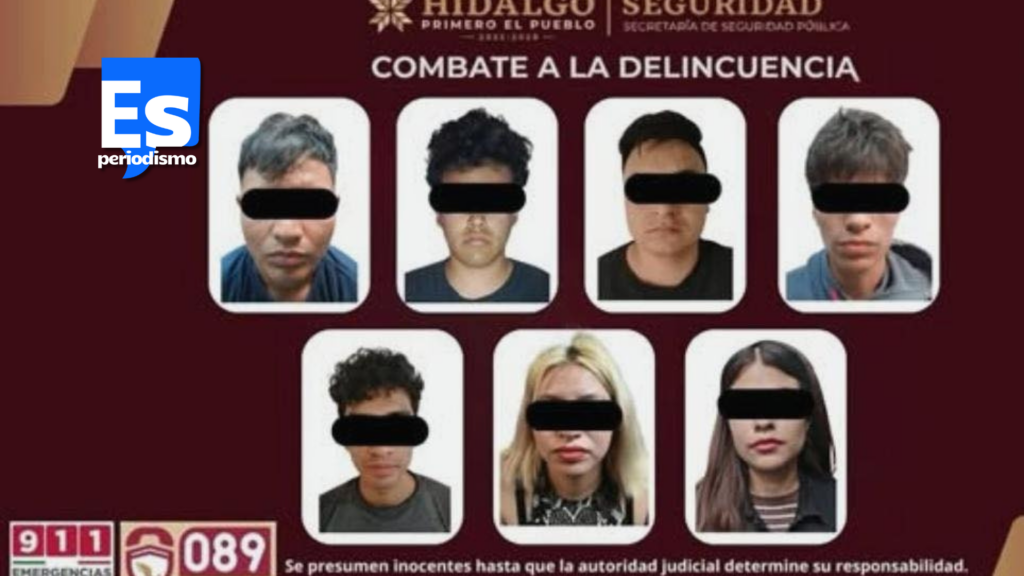 En dos operativos realizados en distintos puntos del municipio de Actopan, fueron aseguradas siete personas y gran cantidad