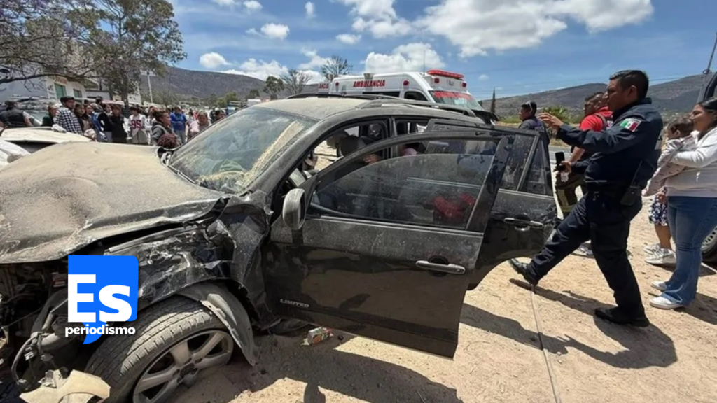 Camioneta se impacta