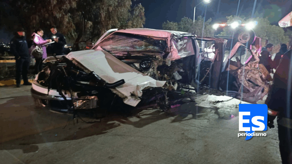 Fortísimo accidente deja a conductor