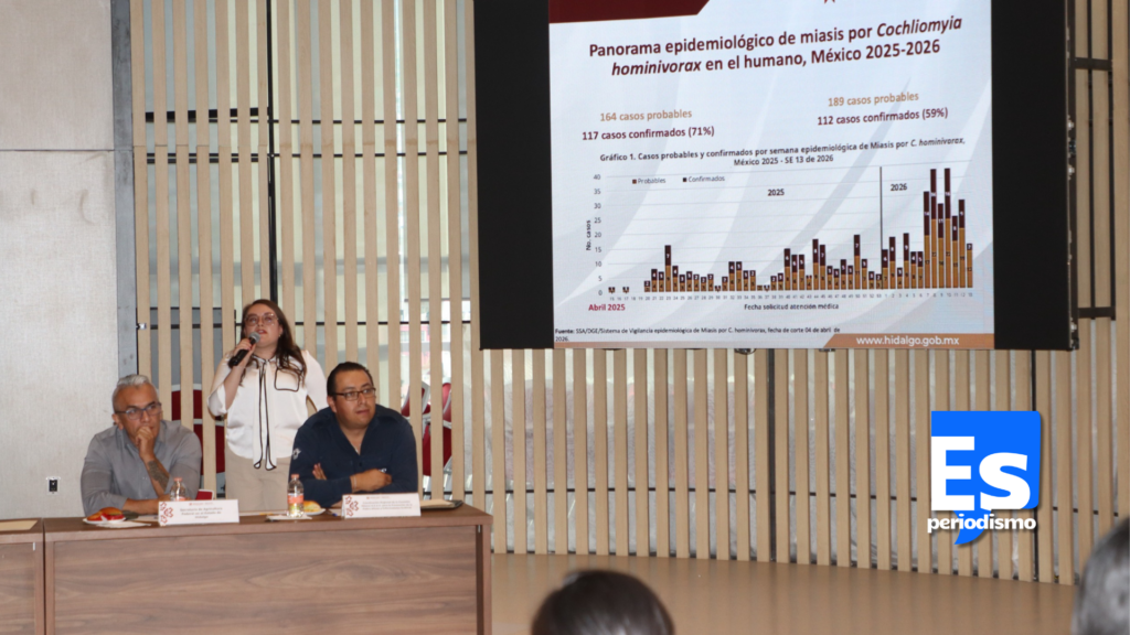 Primer caso de gusano barrenador en humanos