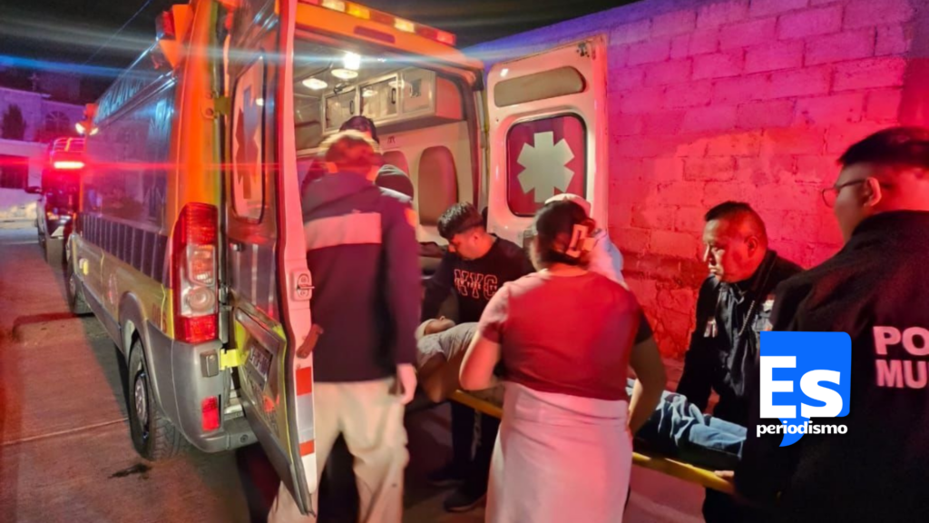 Casi lo matan de un rocazo