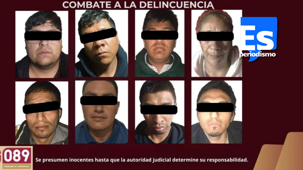 Ocho personas fueron detenidas