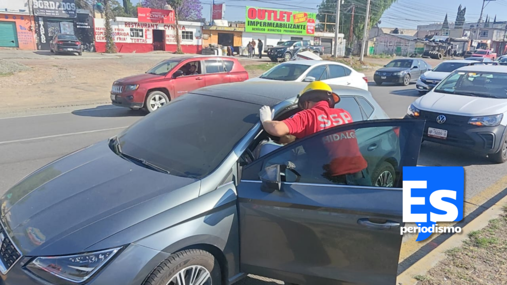 Salvan a mujer y a su producto de embarazo