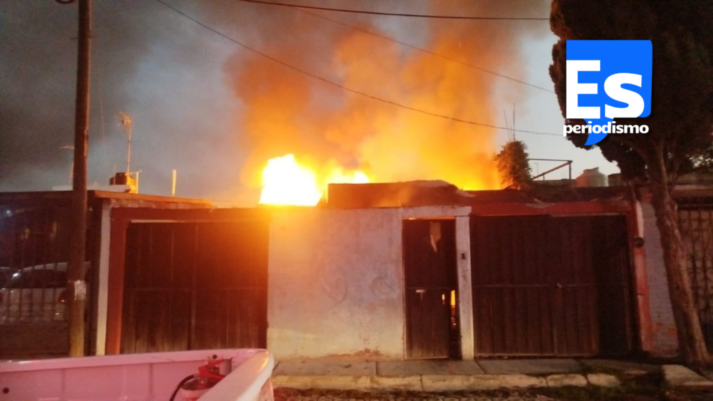 Sofocan pavoroso incendio