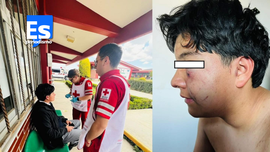 Desconocido golpeó a estudiante