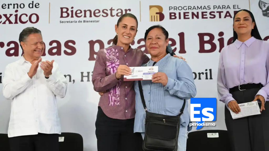 Presidenta Sheinbaum entregó tarjetas