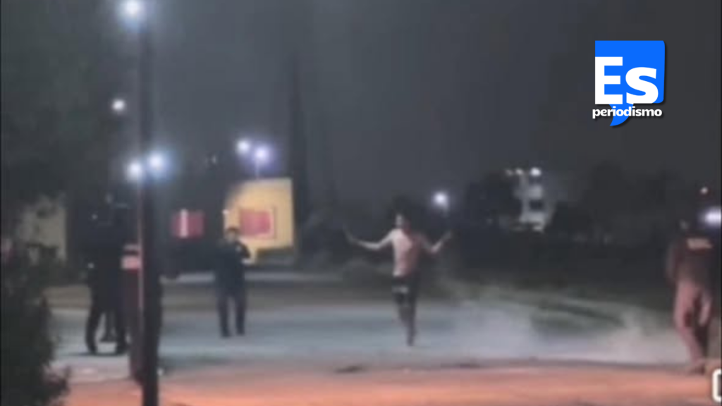 Disparos en intervención policial