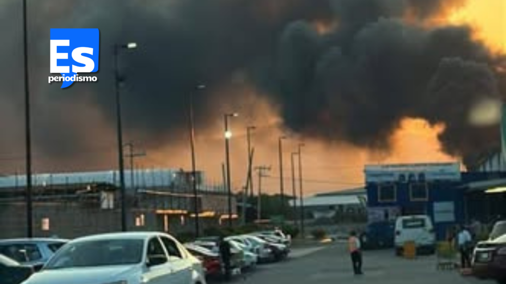 Incendio dentro de pensión