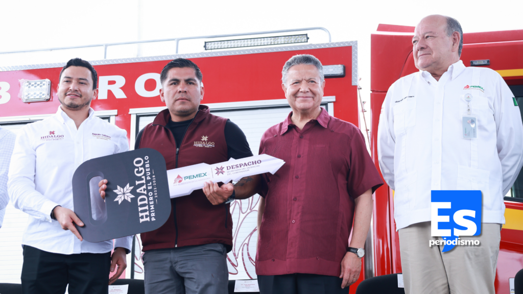 Pemex donó maquinaria