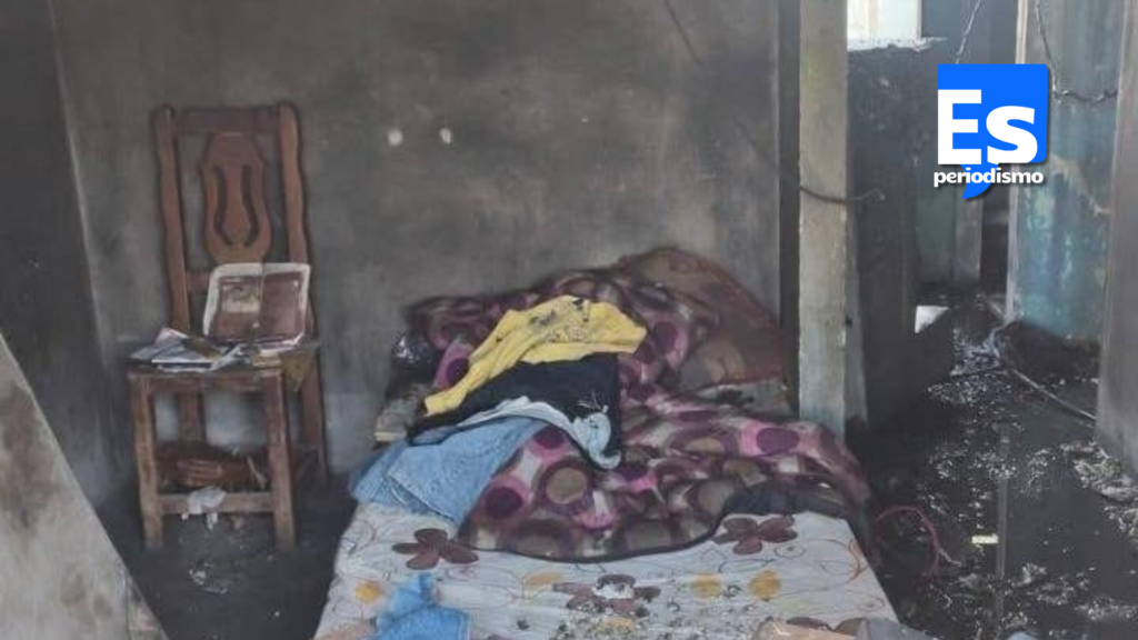 Se incendia casa en Rancho