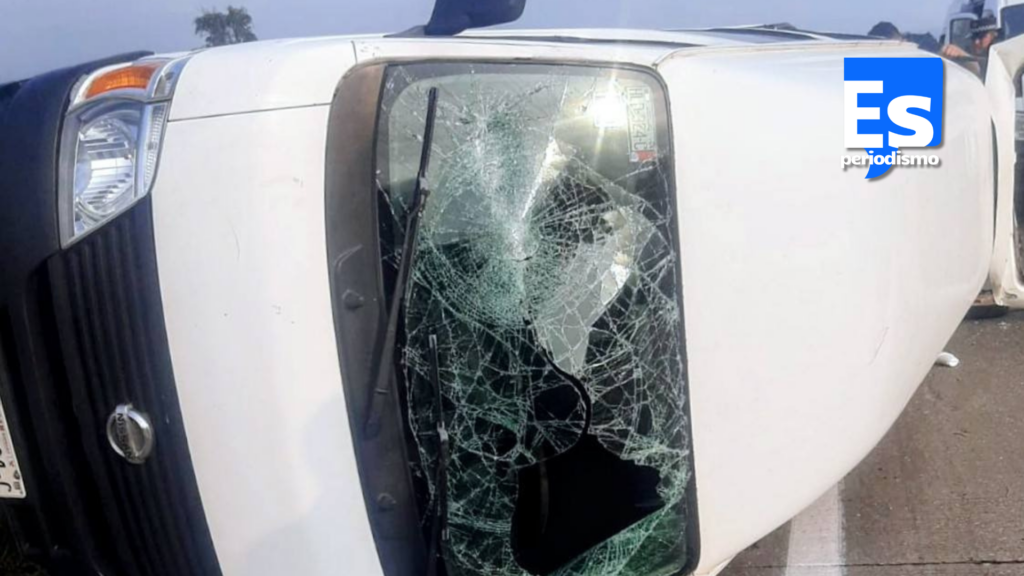 Sufrió accidente en el Arco Norte