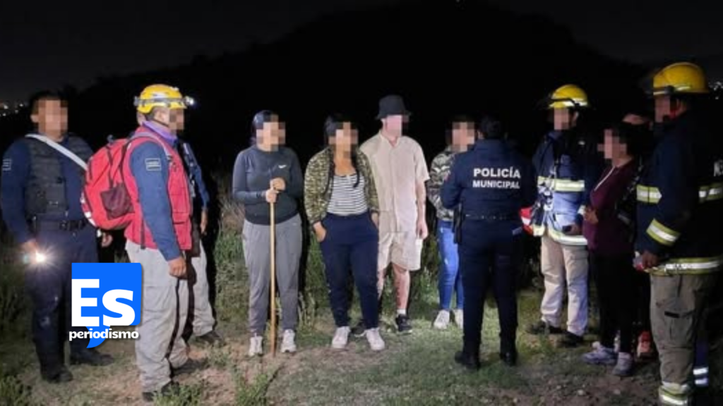 Localizaron a cuatro excursionistas