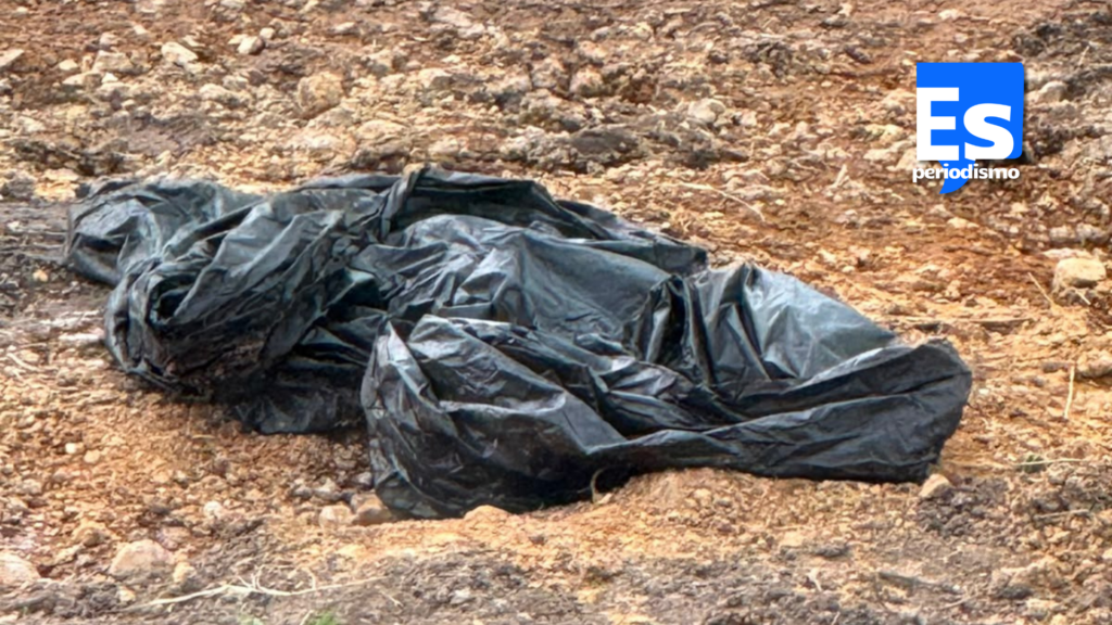 Hallan bolsa con probables restos humanos