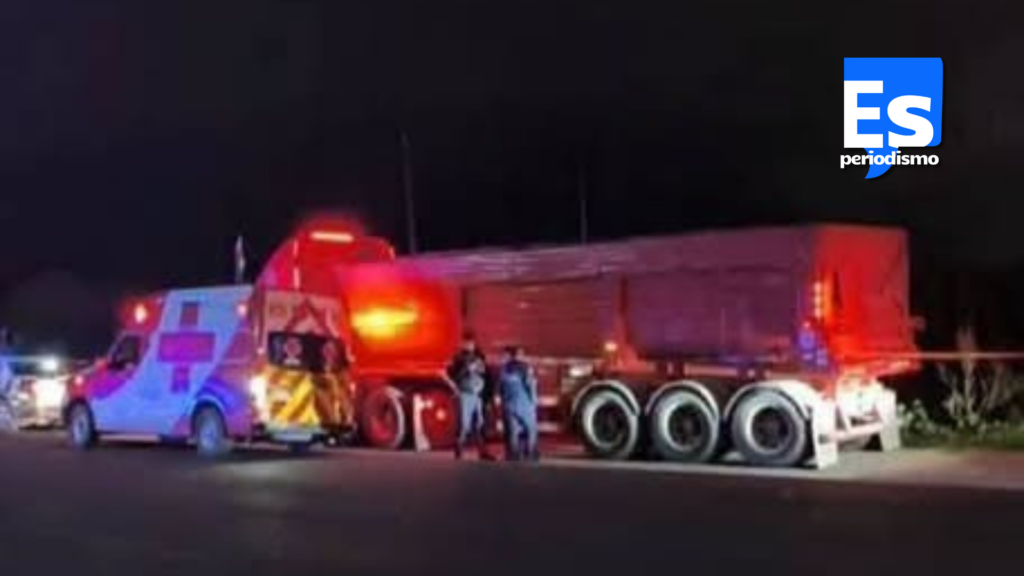 Hallan sin vida a operador de un tráiler