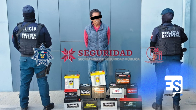 Detenido “con las manos en la masa”