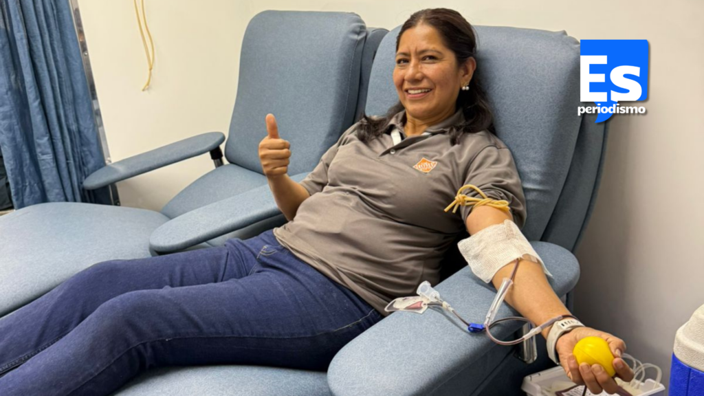 Donar sangre salva vidas; Unidad Móvil