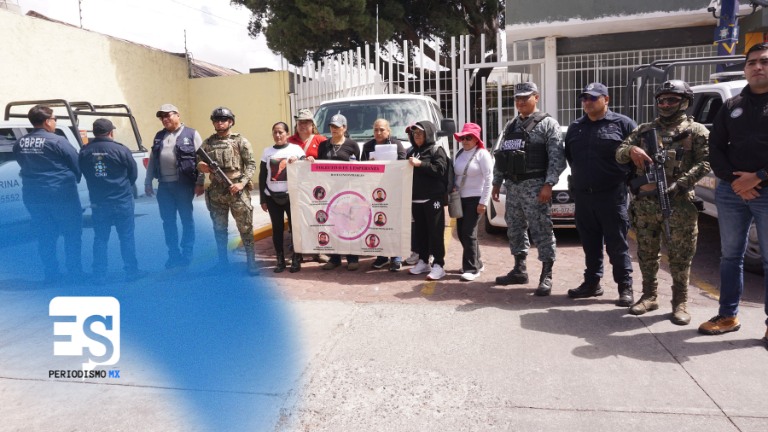 Colectivo Fe y Esperanza busca en Pachuca