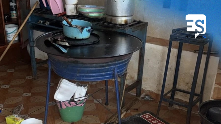 Fuga de gas y flamazo deja a cocinera