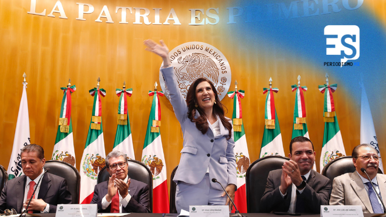 Kenia López Rabadán rindió informe