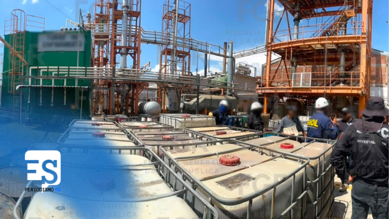 Aseguró FGR mini refinería de combustible