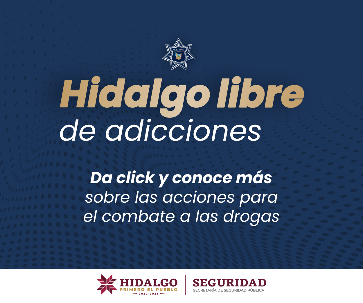 Hidalgo libre de adicciones