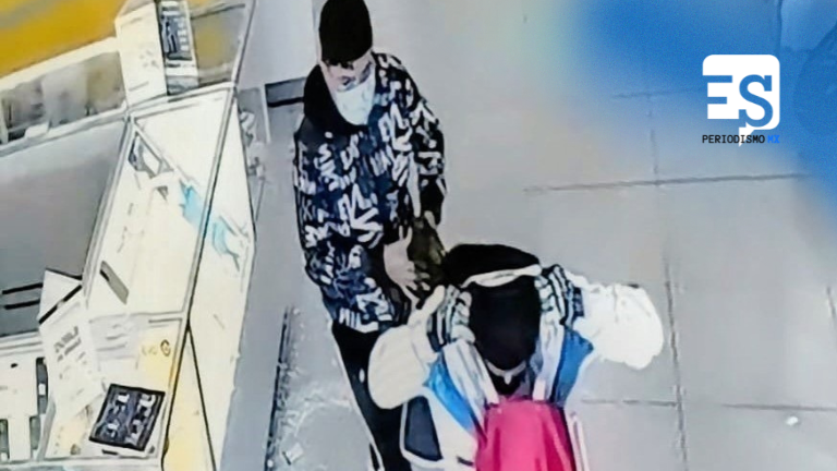 Violento robo de celulares en Coppel