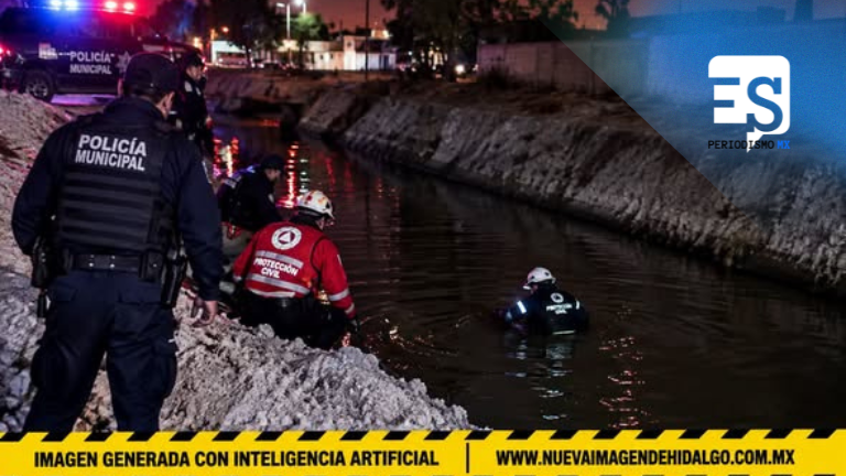 Lo arrojaron al canal