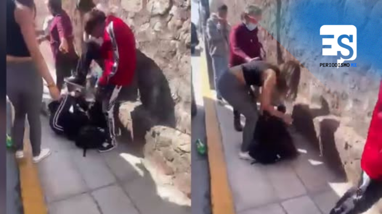 Mujeres golpean a alumna