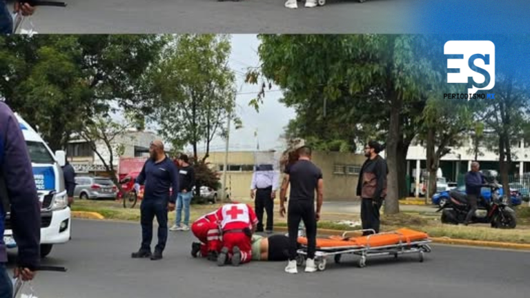 Mujer sobrevivió a caída de puente