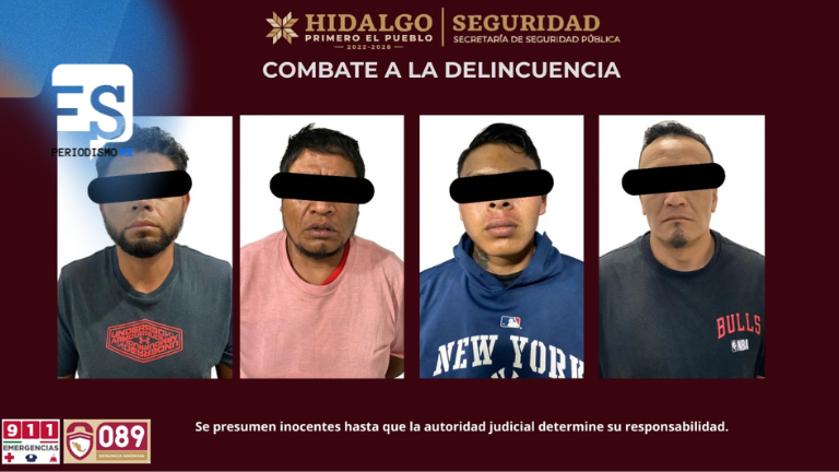 Cuatro detenidos con droga e inhibidor