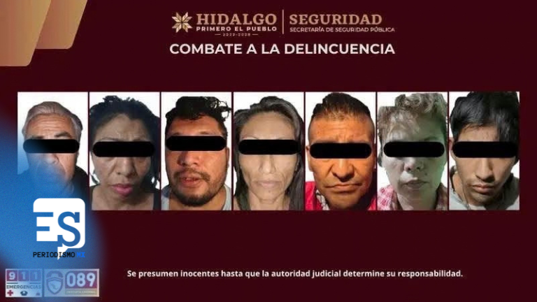 Aseguraron a siete personas