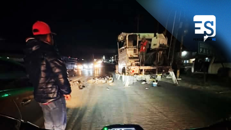 Motociclista murió al chocar