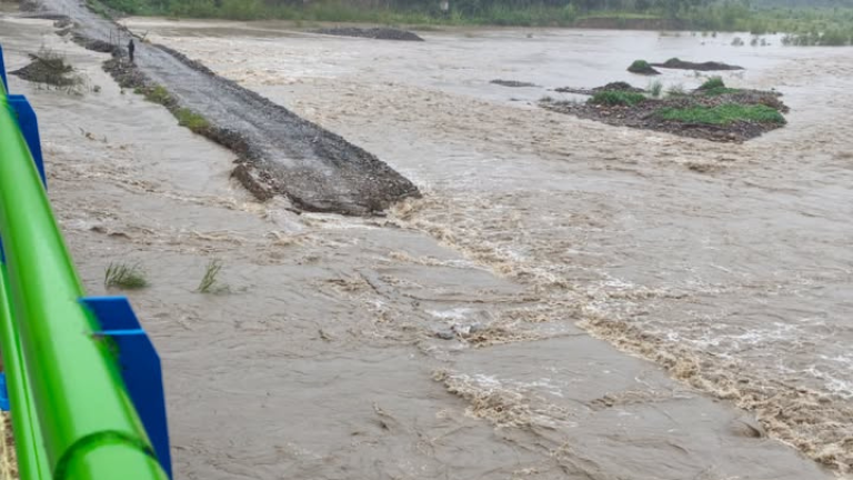 Crecida del río Garcés