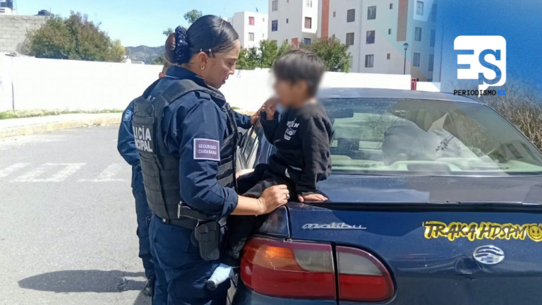Policía Municipal localiza a niño